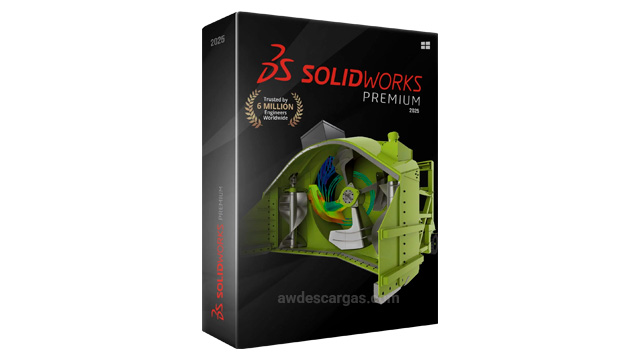 Descargar SolidWorks 2025 Full SP4.0 Premium Ultima Versión – Software de diseño CAD 3D profesional SolidWorks Full crack